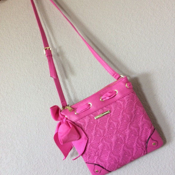 Juicy Couture pink bag with bow - Picture 3 of 5